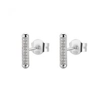 Orecchini Rosato Donna Bianca in Argento Zirconia RZBI70 - RZBI70